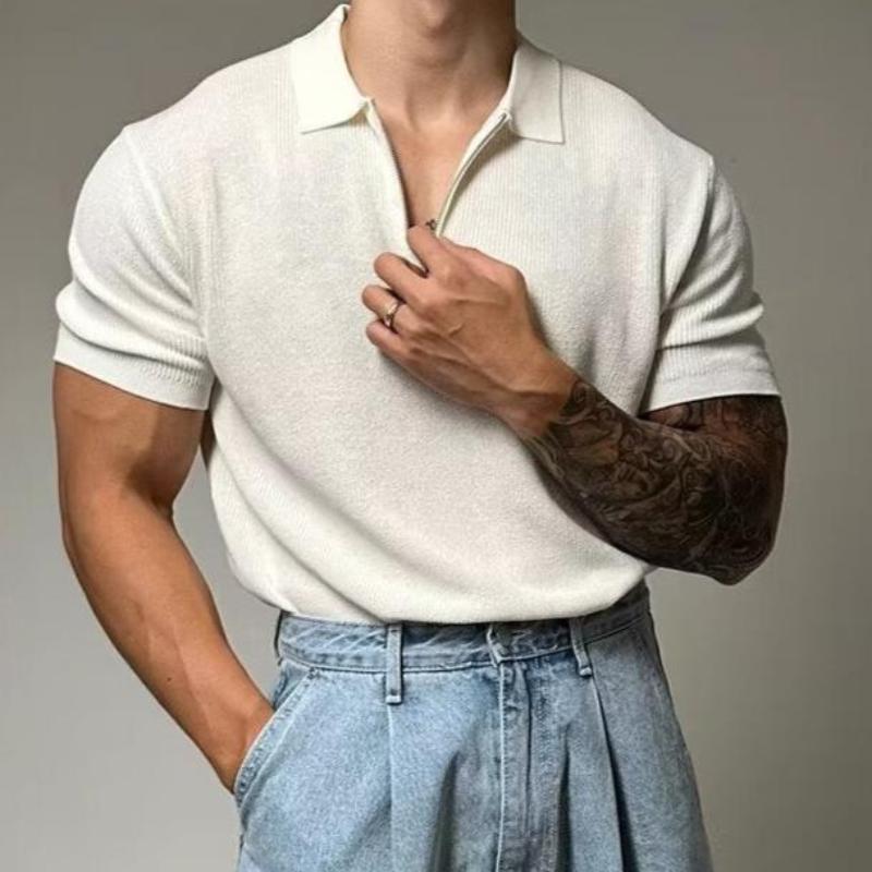 AVANTAGE ZIP MUSCLE SHIRT