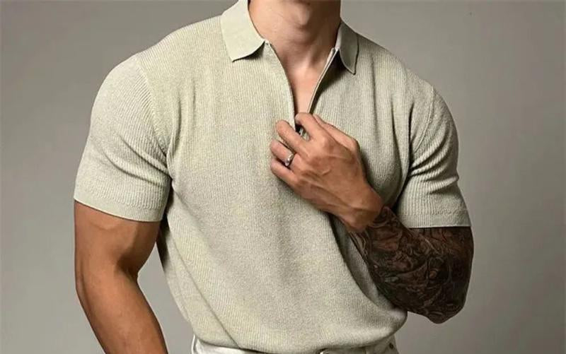 AVANTAGE ZIP MUSCLE SHIRT