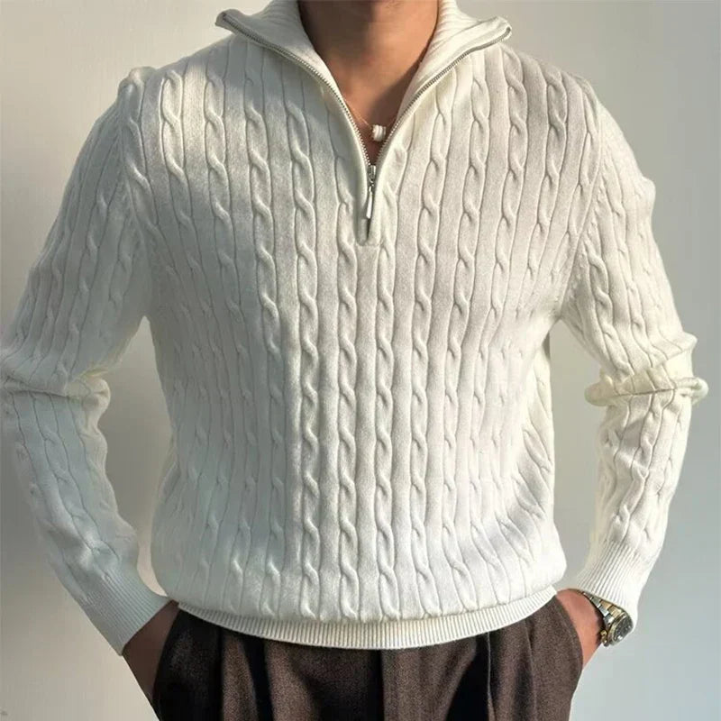 PULL LUCIEN DEMI-ZIP