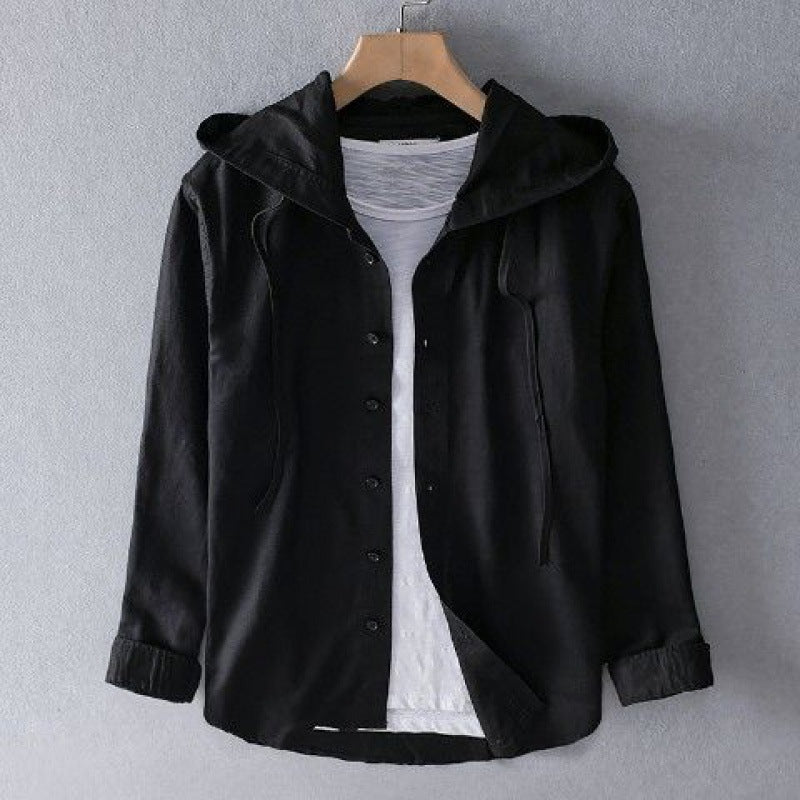 Sweat à capuche en lin Drift Line